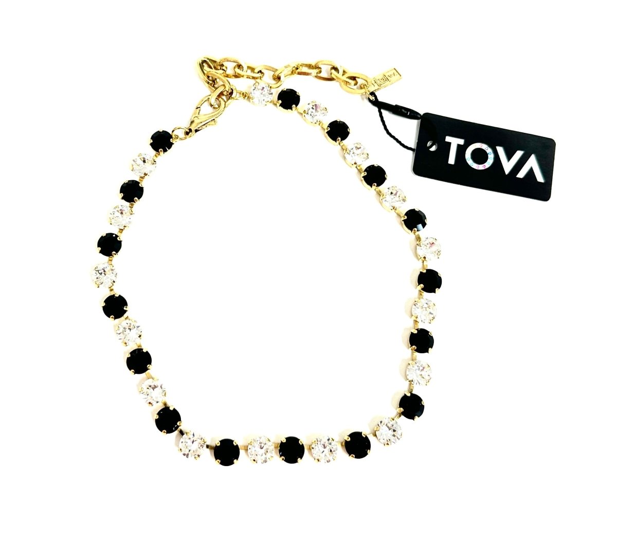 TOVA X PDA Oakland Necklace in Jet