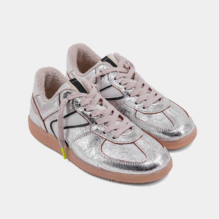 The Silver Sylvia Sneakers