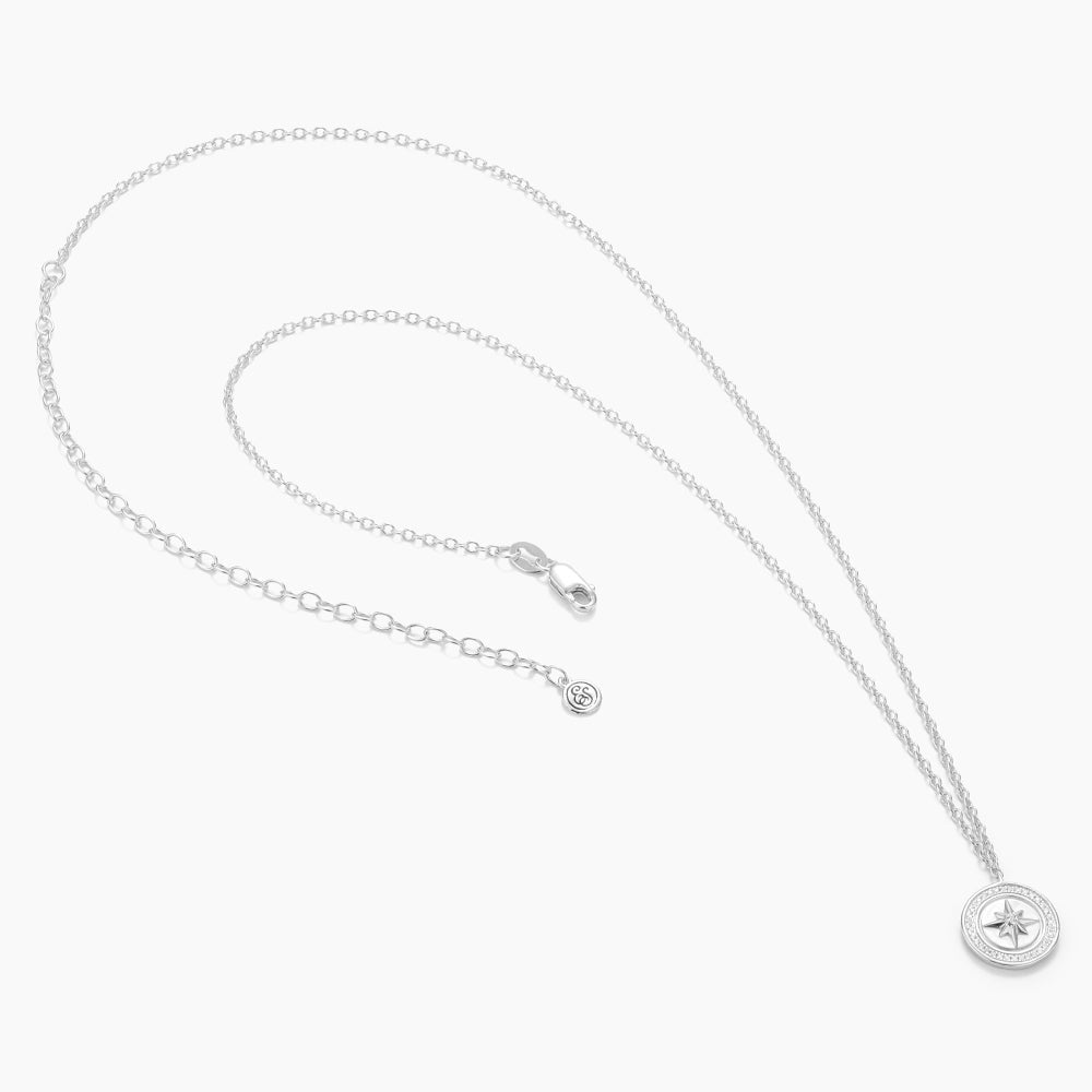 ES Your Own Path Compass Pendant Necklace