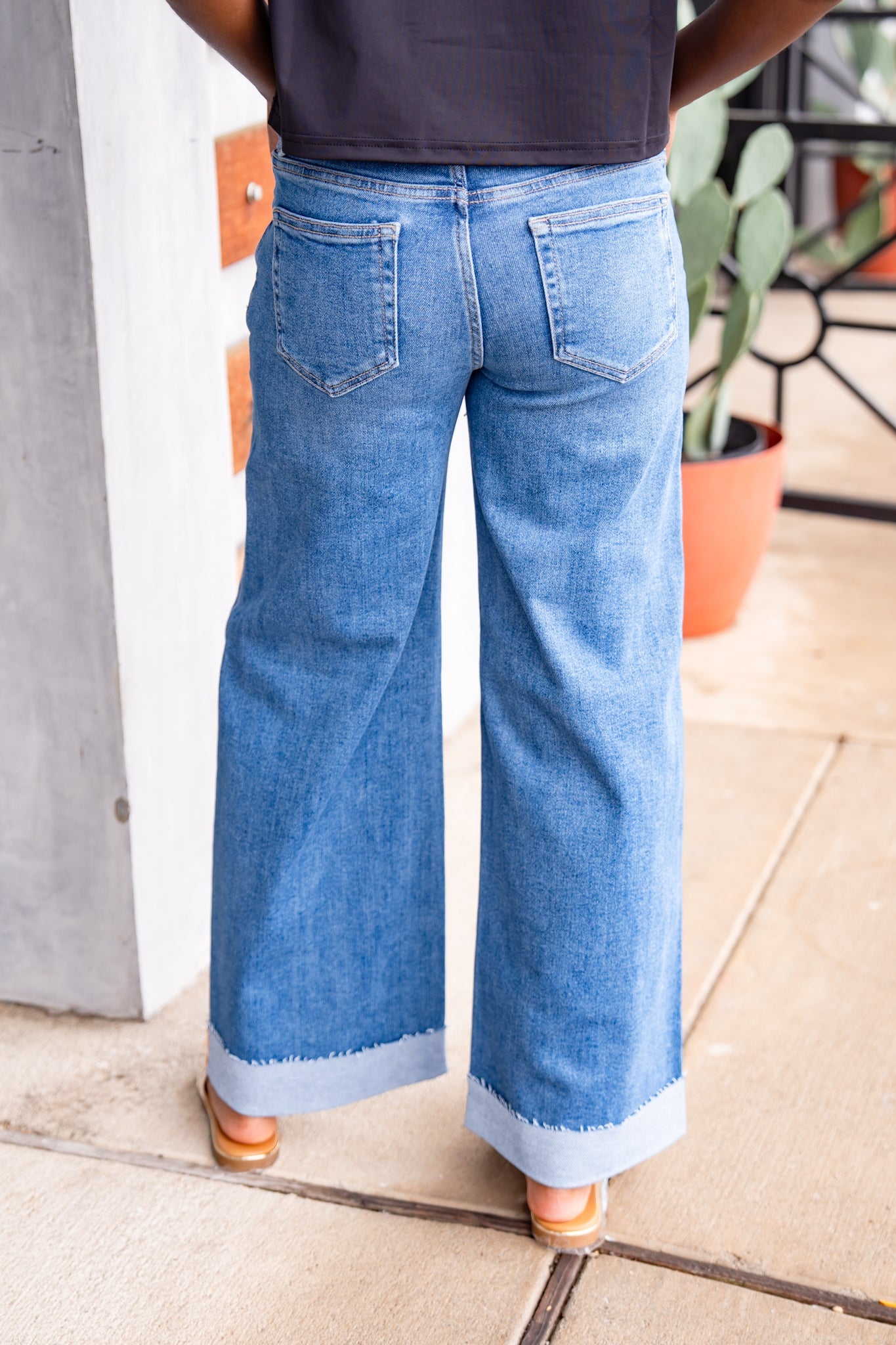 The Risen Cuffed Jeans-AS
