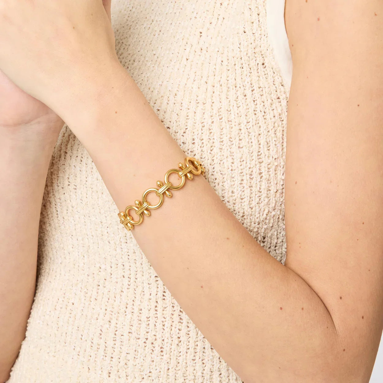 JV Bamboo Link Bracelet