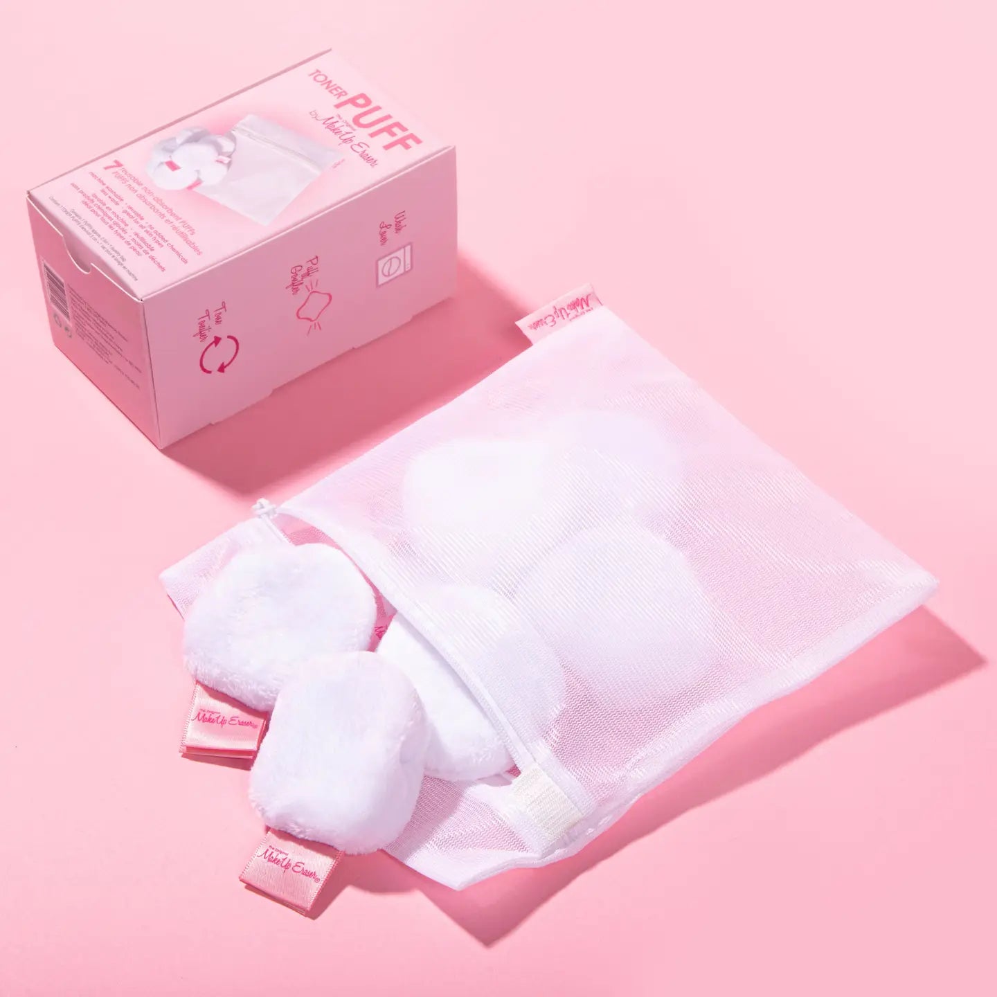 The Toner Puff 7-Day Makeup Eraser Set