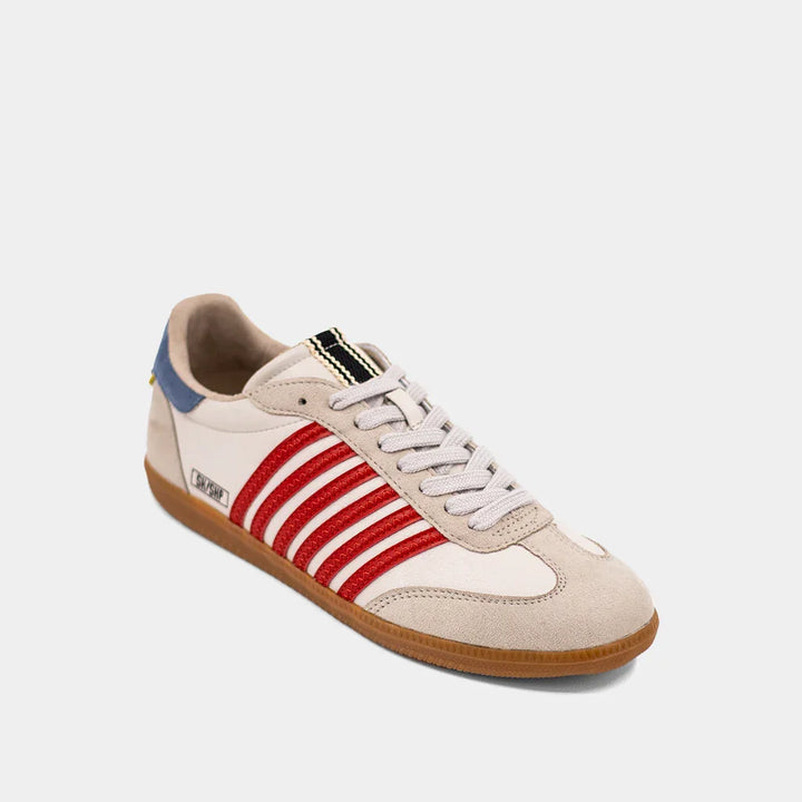 The Dark Red Stevie Sneakers