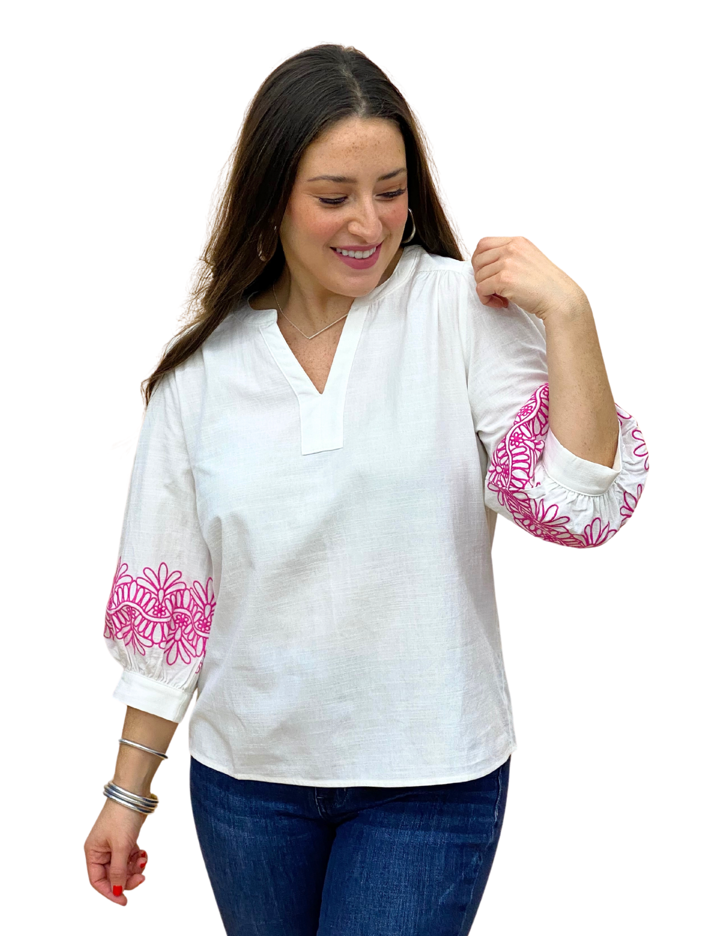 The Costa Maya Top in White