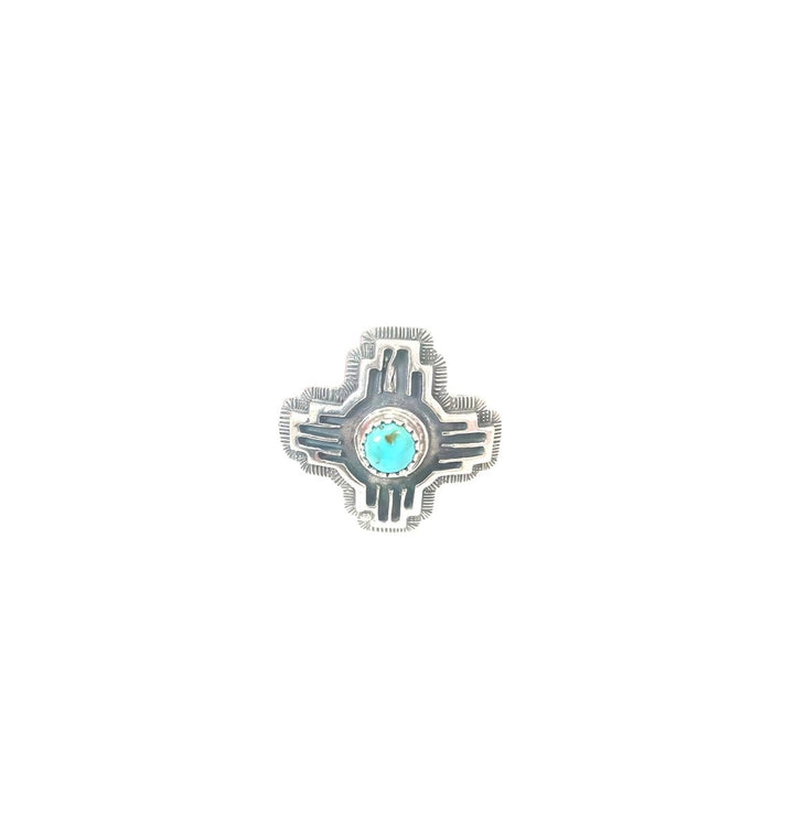 RB Zio Sterling and Turquoise Ring