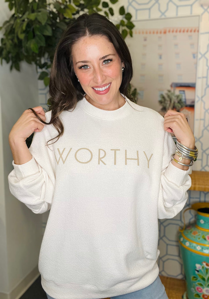 The Honey Knit Worthy Pullover