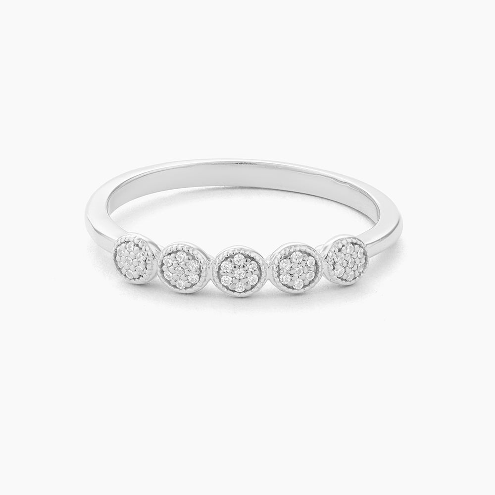 ES Circle Station Statement Ring