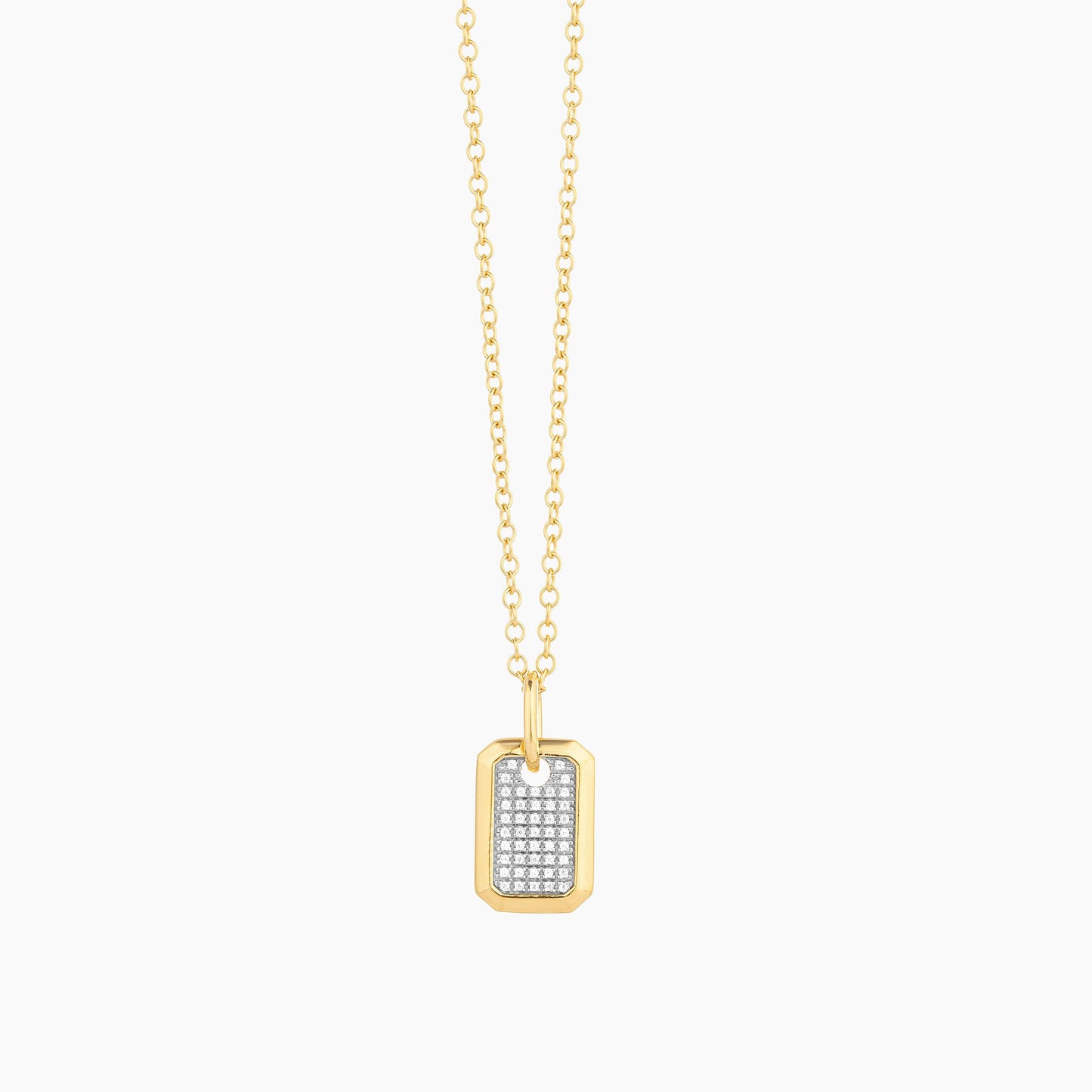 ES Brick by Brick Pendant Necklace