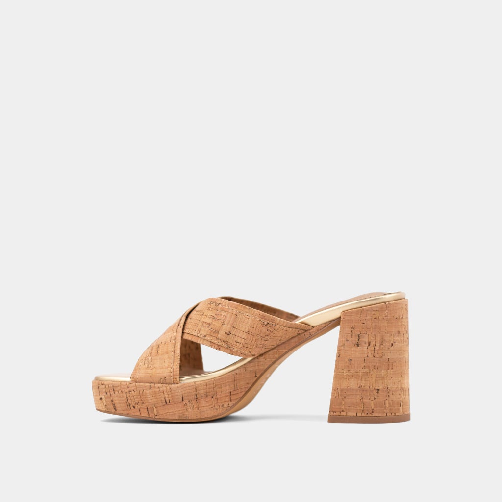 The Cork Eleanor Heels