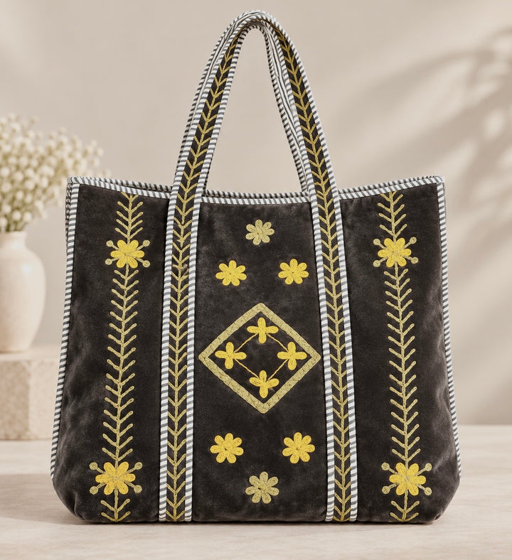 The Pack More Tote in Charcoal