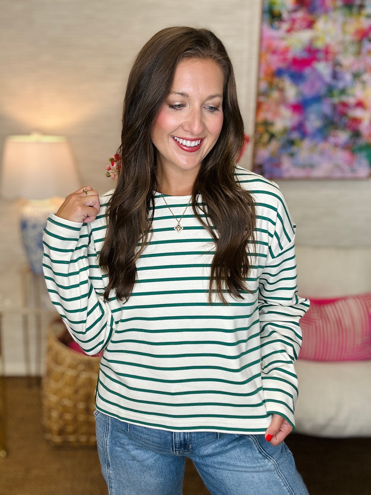 The Morgan Stripe Sweater-3 Colors