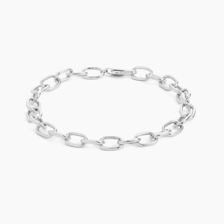 ES Charm Link Bracelet