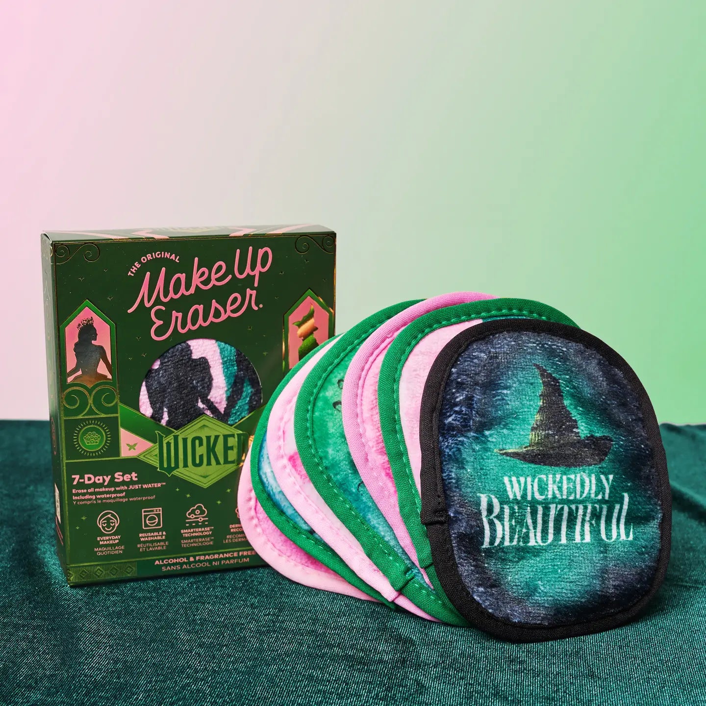 The Wicked 7-Day Makeup Eraser Gift Set