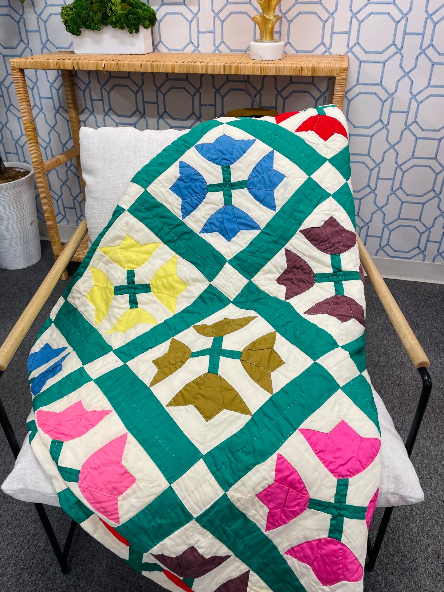 80x92 Tulip Patch Quilt
