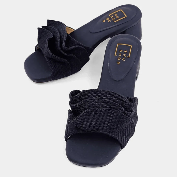 The Black Frances Heels