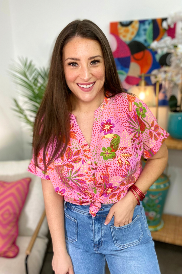 The Chris Top in Pink - AS