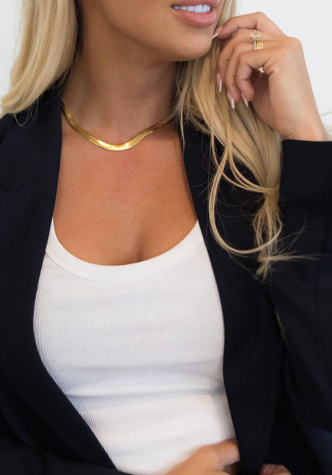 The Herringbone Necklace
