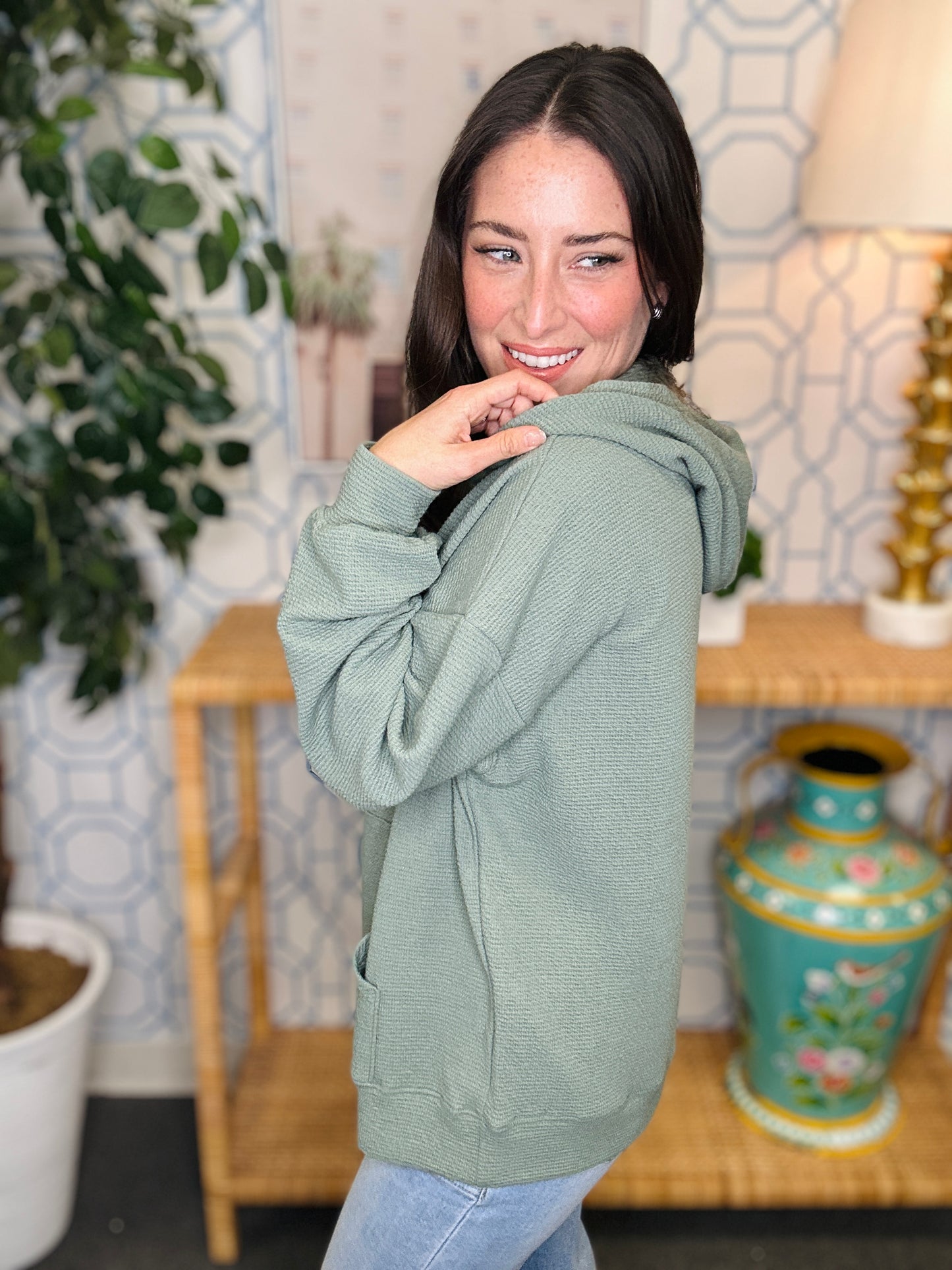 The Honey Knit Pocket Hoodie