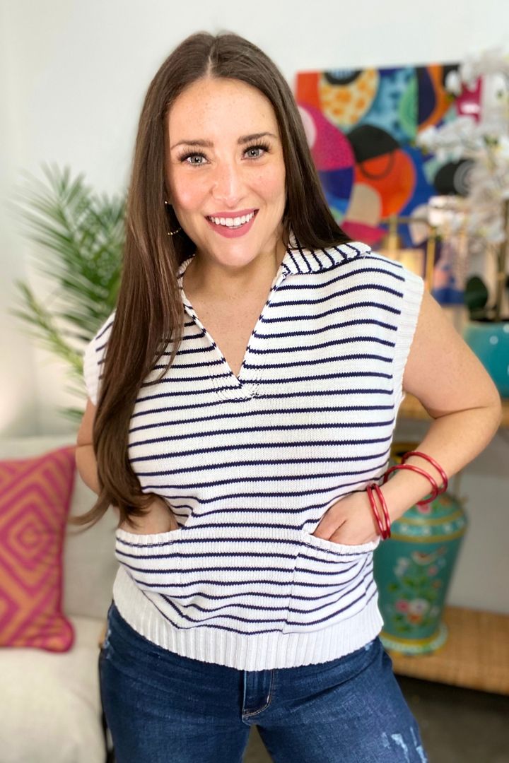 The Quade Top in White