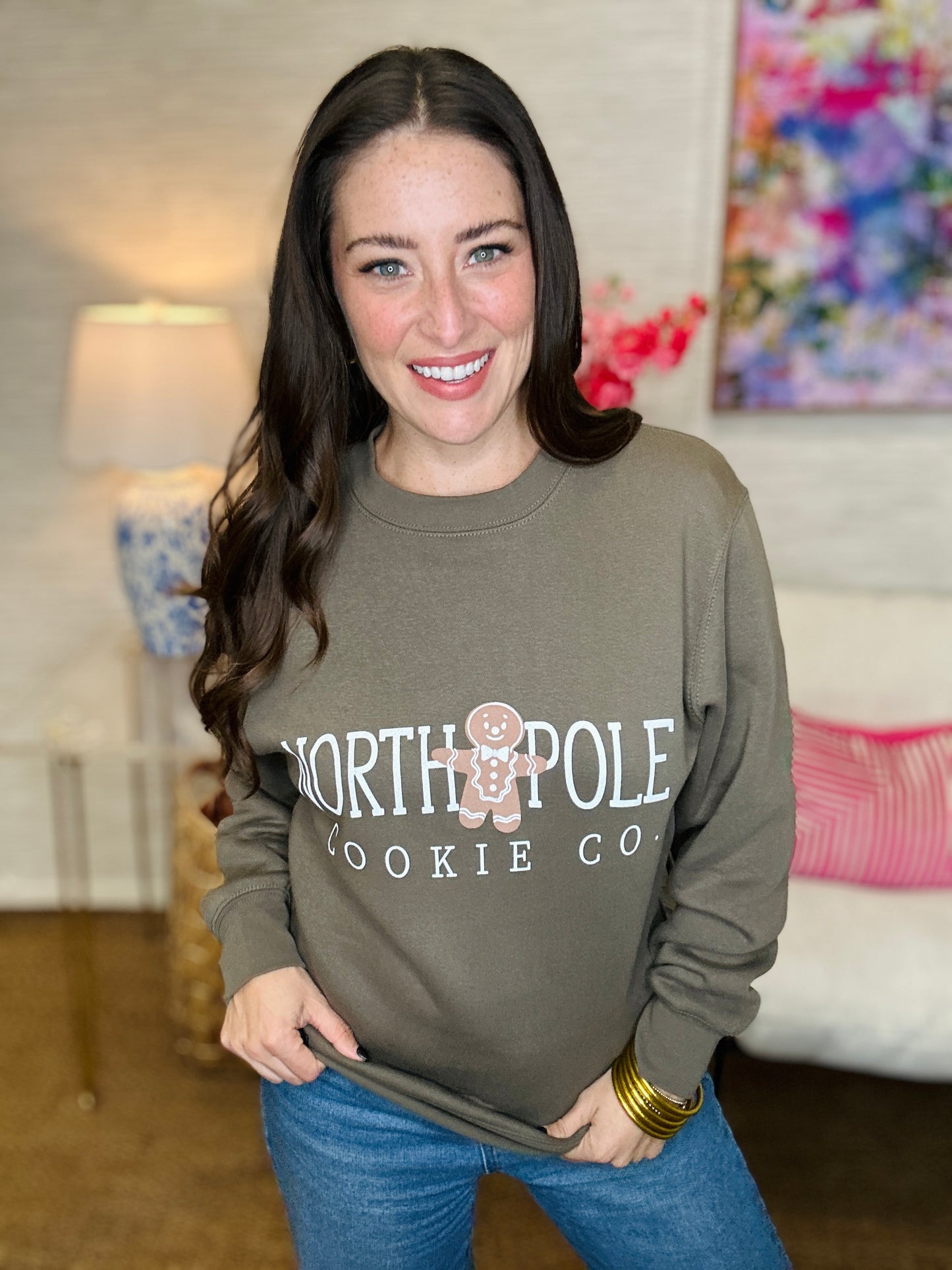 North Pole Cookie Co Sweatshirt