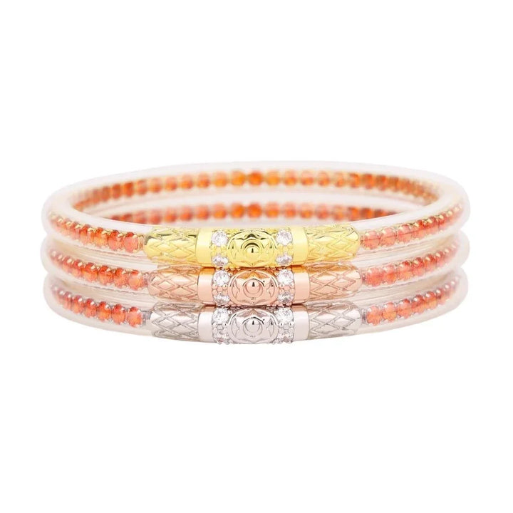 Flame Three Queens Budha Bangles