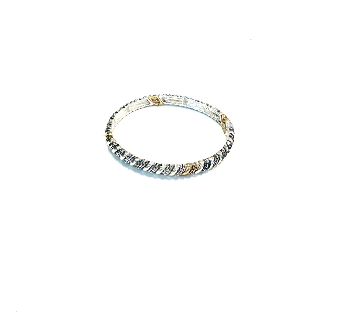 The Two Tone Stretch Bangle