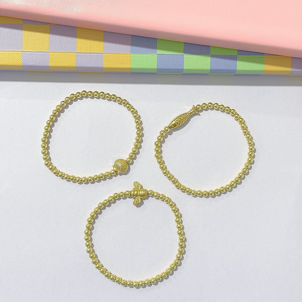 The Seaside Treasures Gold Bracelet Set