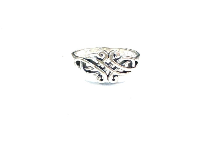 Sterling Ring-Cursive