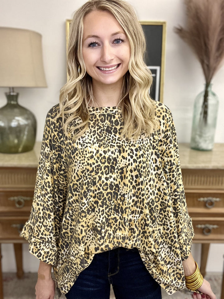 The Honey Leo Oversized Top