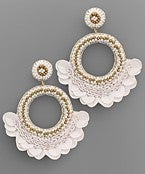The Flower Girl Earrings-3 Colors