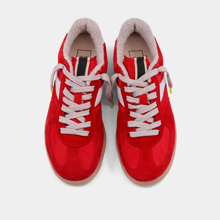 The Red Sylvia Sneakers