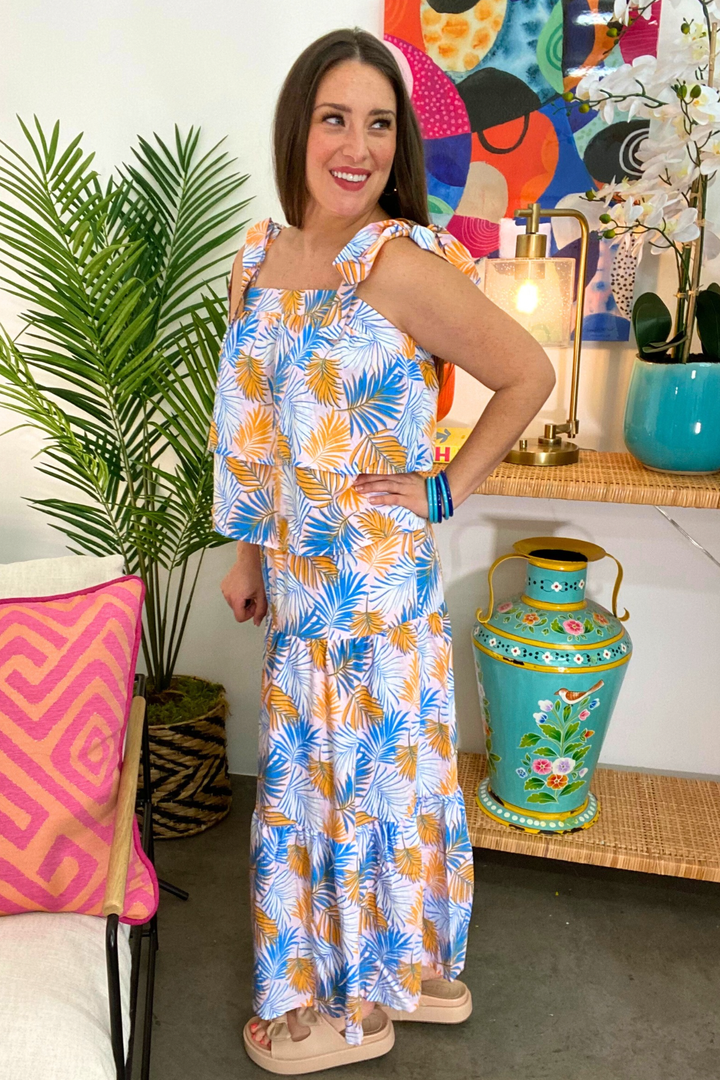 The Tropical Leaves Skirt