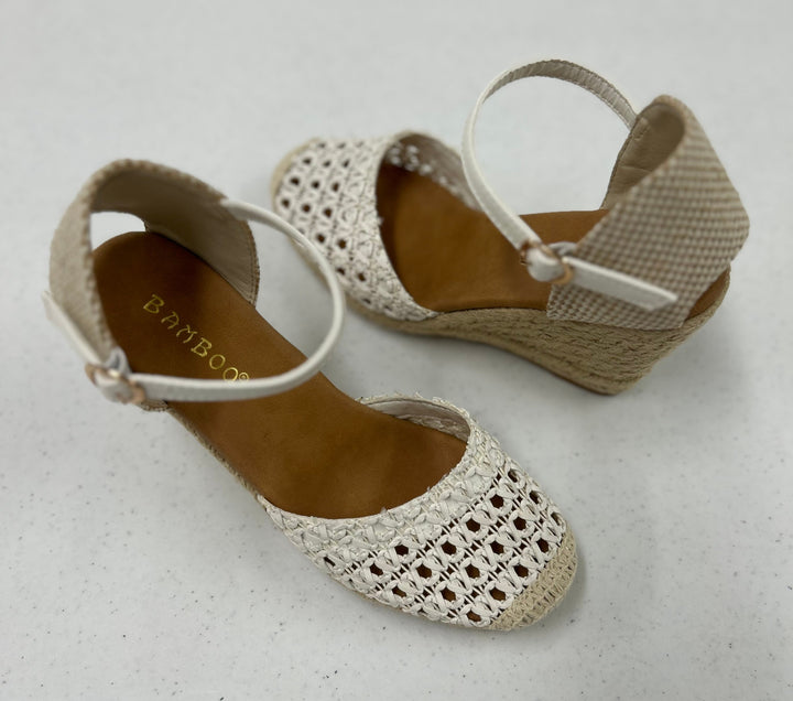 The White Catalina Wedges