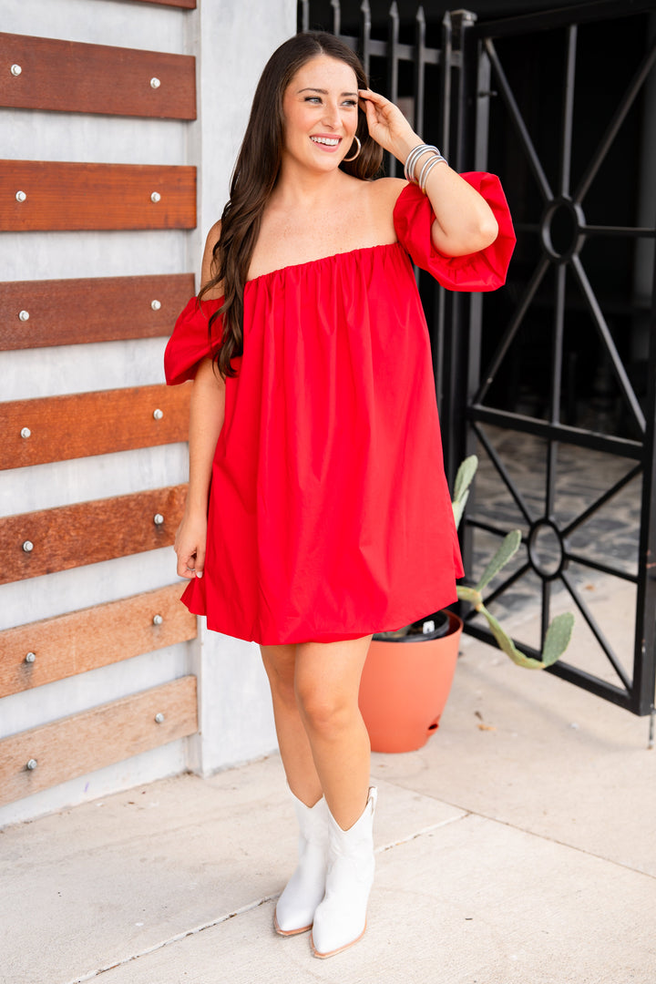 The Red Luna Dress-AS