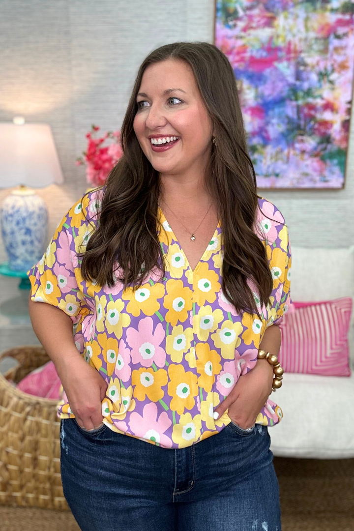 The Jeffers Top in Lavender