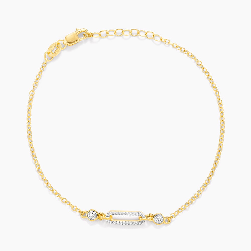 ES Meet Me In the Middle Chain Bracelet