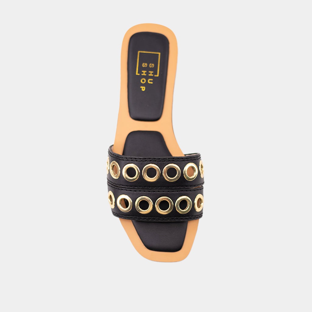 The Black Codie Sandals