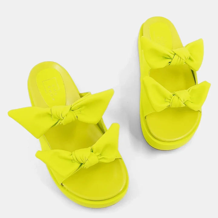 The Lime Kiki Sandal