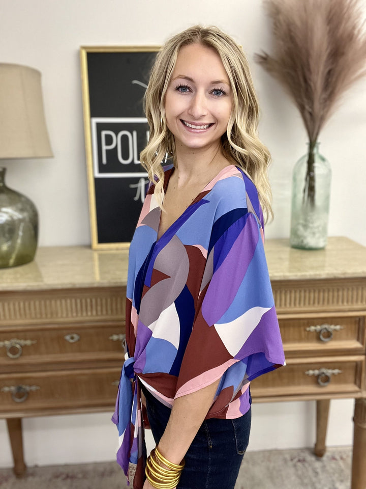 The Giving Light Tie Top - AS