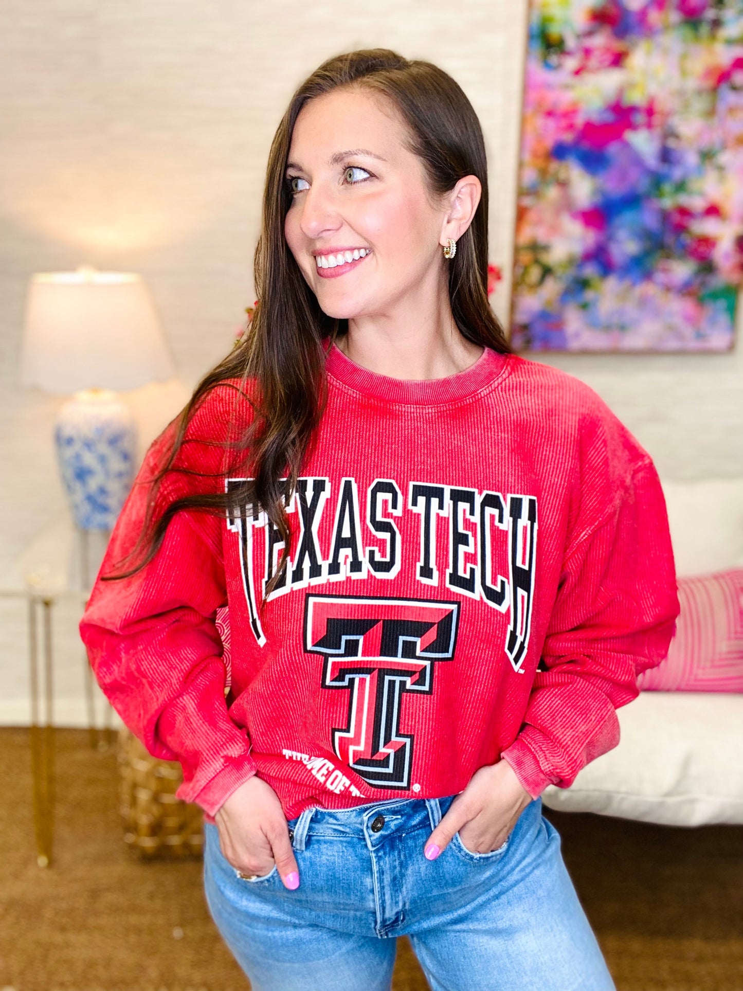 The TTU Cord Pullover