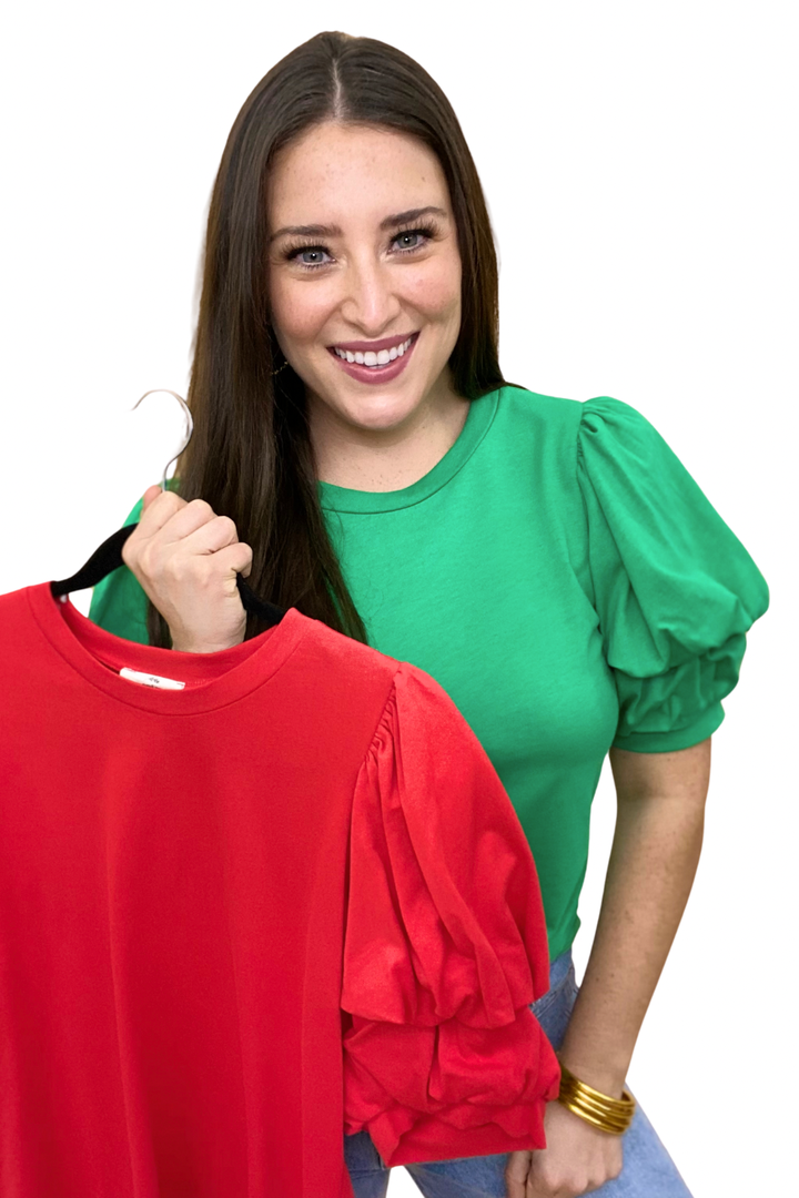 The Benson Bubble Top in 2 Colors