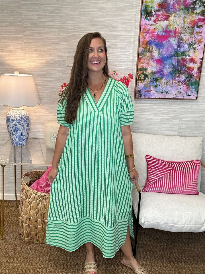 The Classic Midi in Green