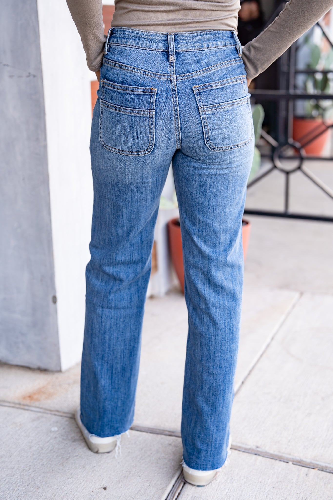 The High and Wide Jeans
