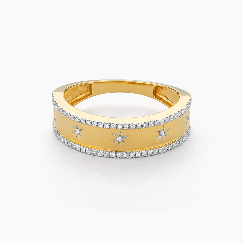 ES Starry Eyed Stackable Ring