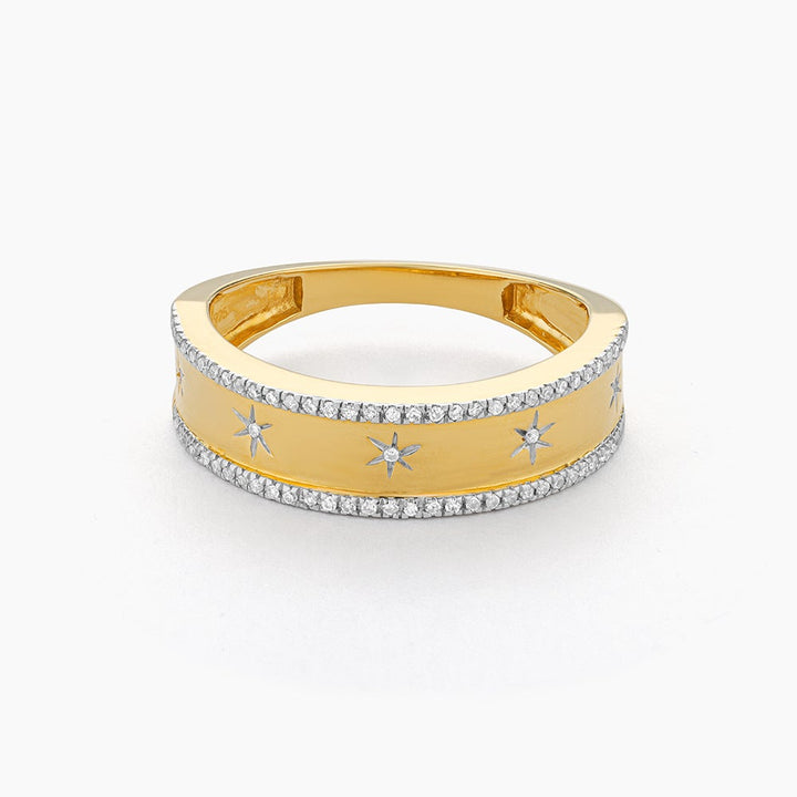 ES Starry Eyed Stackable Ring