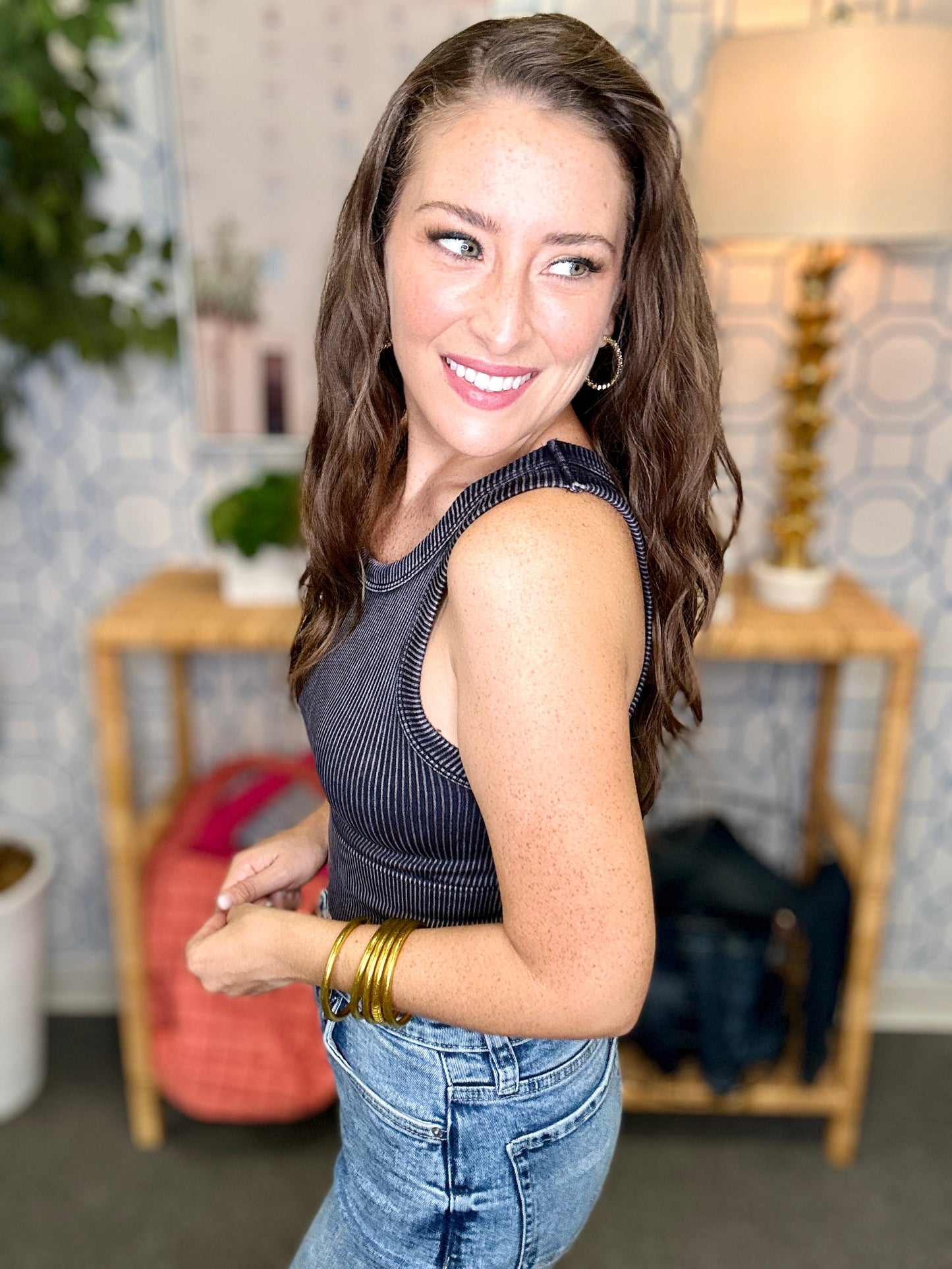The STEAL Stone Washed Crop in 7 Colors