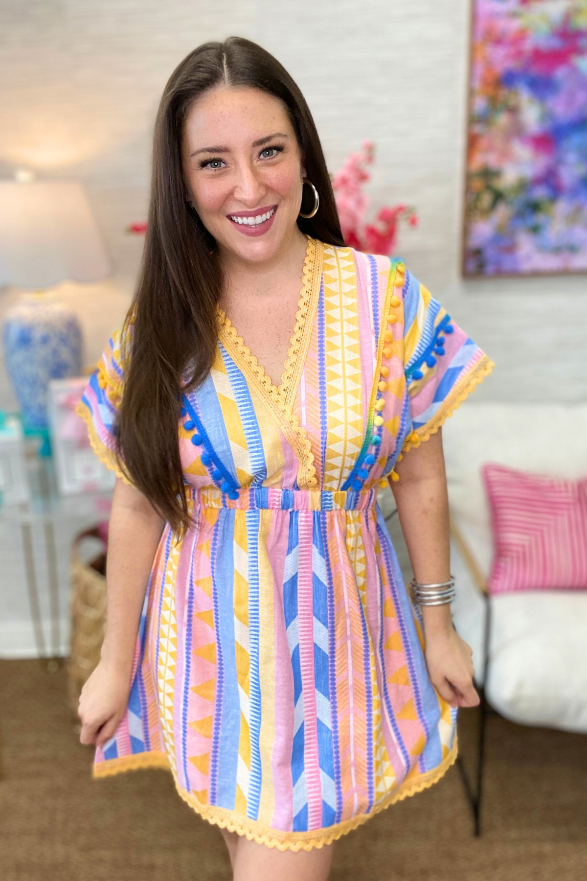 The Candy Stripe Dress