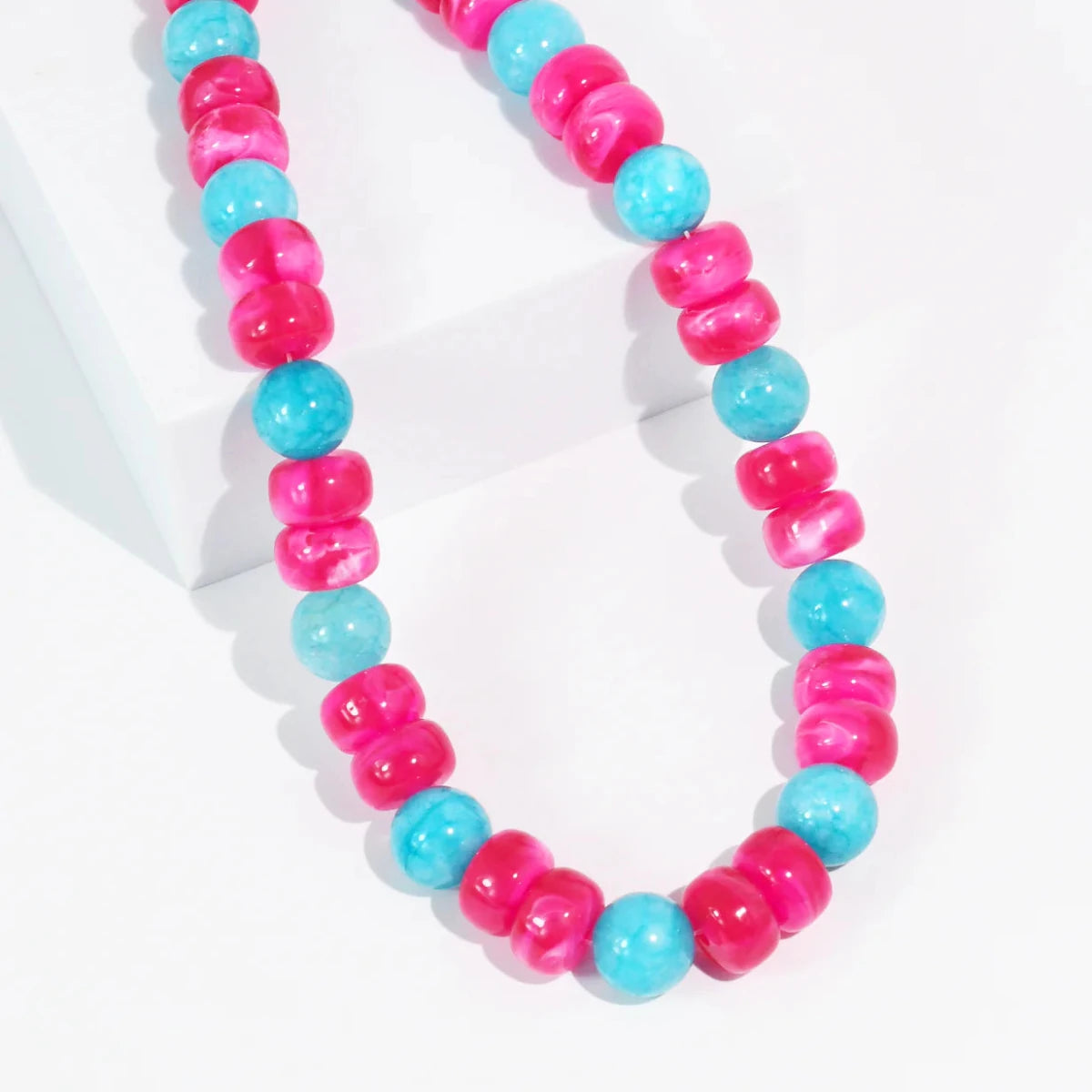 The Fiesta Pop Beaded Necklace