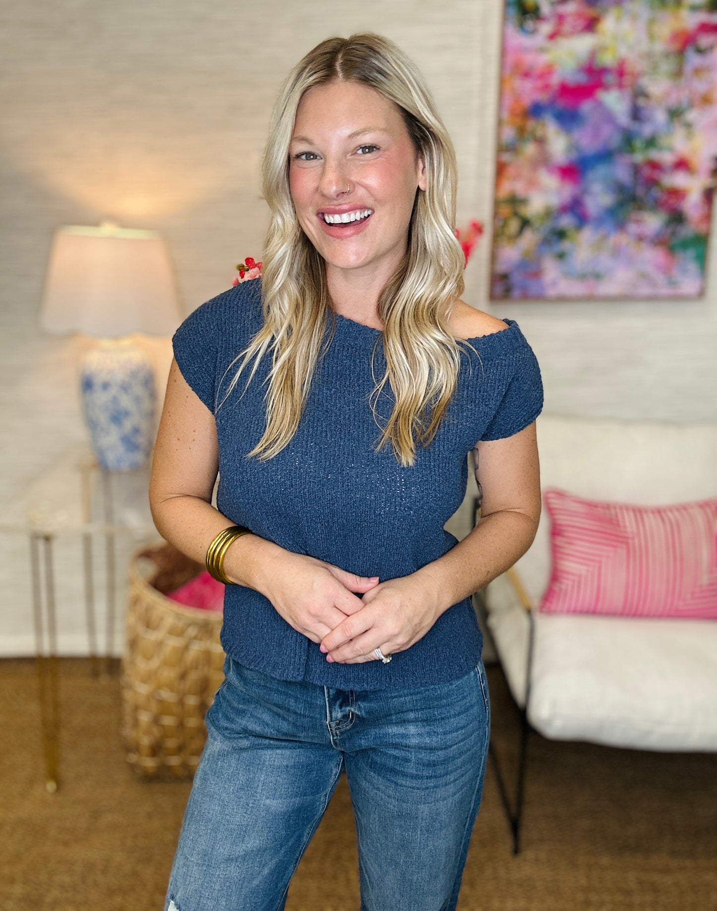 The Off Shoulder Sweater in 3 Colors
