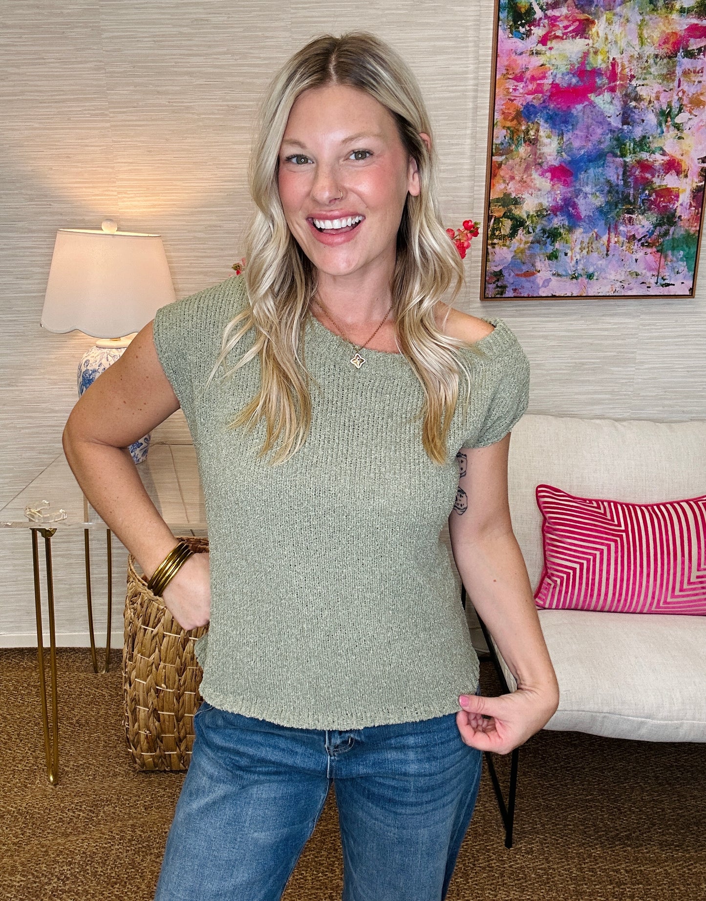 The Off Shoulder Sweater in 3 Colors